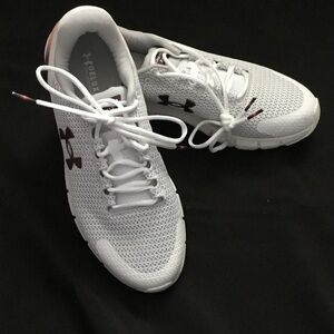 Under Armour White Athletic Shoes